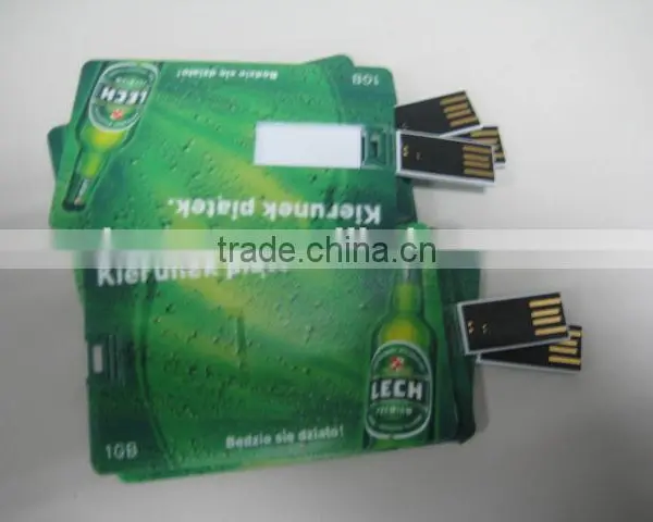 Free Logo Printing Business Card Usb Flash Drive, Oem High Quality Business Card Usb Flash Drive With High Capacity photo-2