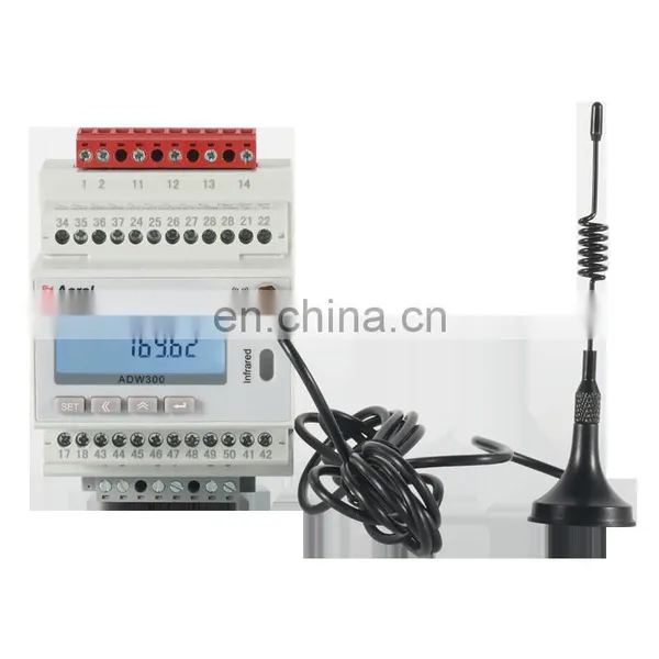 Acrel ADW300/LR DIN Rail Wireless Harmonic Energy Meter With LORA Communication photo-2
