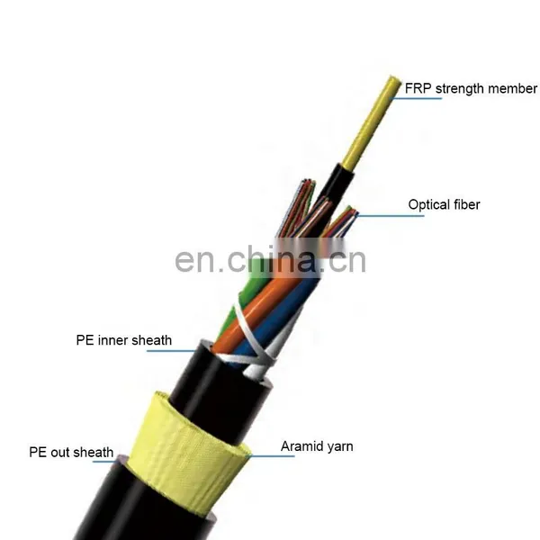 Duct Direct Buried ADSS GYTA GYTS GYXTW 4 8 12 24 48 96 144 288 Core G652d Cable Optic Fiber for Cable Network photo-4