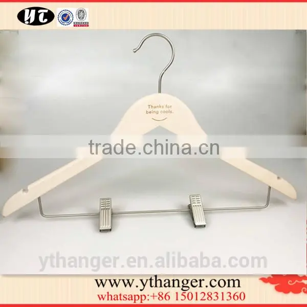 Black Home and Hotel Usage Thin Flat Wooden Hanger for Clothes Most Popular Supplier's Choice photo-5