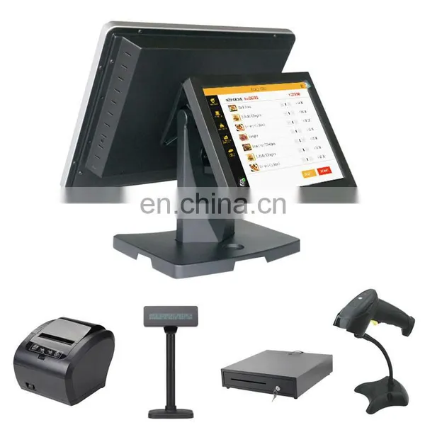 All in One Pos Win Payment Terminals and Cash Register Systems Pos Tough Screen Pos Machine photo-4