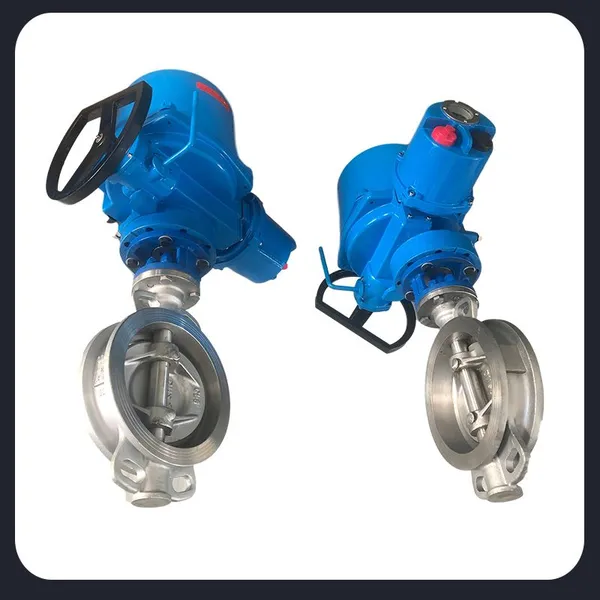 Hard Seal Electric Butterfly Valve Actuator DN200 Electronic Electric Actuator photo-3