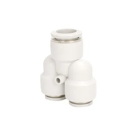 PW Series 3 Way Y Tee Variable Diameter Pipe Fitting Plastic Pneumatic Fittings photo-2