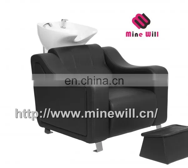 Cheaper Shampoo Chair in Stock Hair Washing Chair Bed Salon Unit photo-5