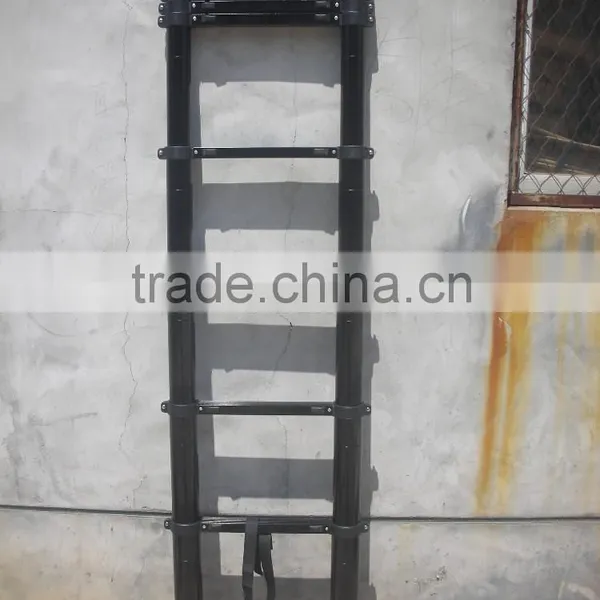 3.85m Telescopic Ladder With Black Color Surface photo-4