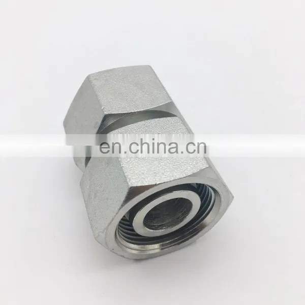 JIC Swivel Adapter Double Ferrule Connector Original Hydraulic Tee Hose Connector Pipe Fitting photo-4