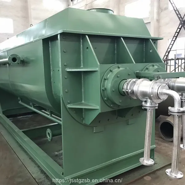 Hollow Paddle Dryer KJG Series Hollow Paddle Dryer Conductive Energy-saving Sludge Drying Equipment photo-3