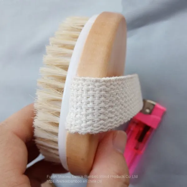 4.4inch Bath Brush Massaging Body Brush for Beauty Idea Gift for Lover Men and Women photo-2