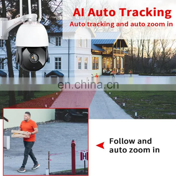 5MP 3G 4G SIM Card PTZ Outdoor Security IP Camera 30X Zoom Wireless HD Speed Dome CCTV Surveillance Cam 80m IR CamHipro APP photo-4