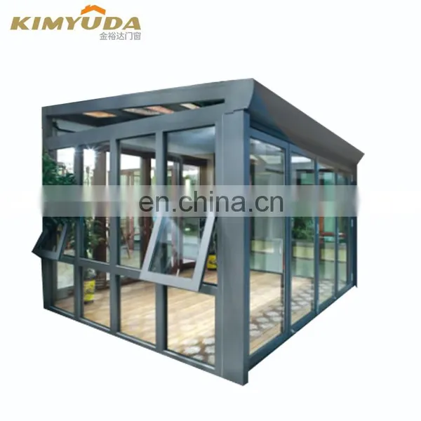 Australia Patio Enclosure Aluminium Sunrooms Gazebo Glass Garden Greenhouse Sun Room Prefab Houses For Sale Northern Ireland photo-2