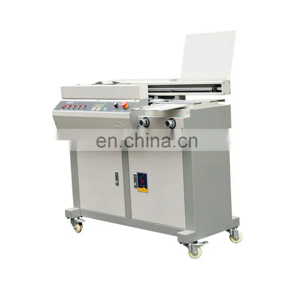 A4 Full Automatic Spine Glue Bookbinding Book Binding Machine photo-3