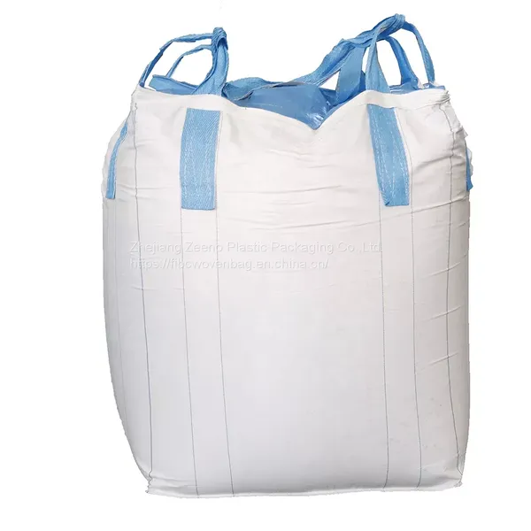 1 ton jumbo bulk big bag packing for rice or wheat many time using, UV treated, safety factor: 5:1 super sacks