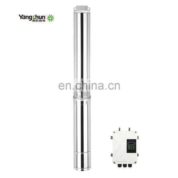 1Hp Submersible Solar Pressure Water Pump System For Agriculture