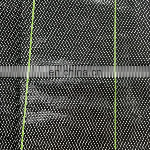 2X100M 100gsm Circular Black and White Color Ground Cover Barrier photo-4
