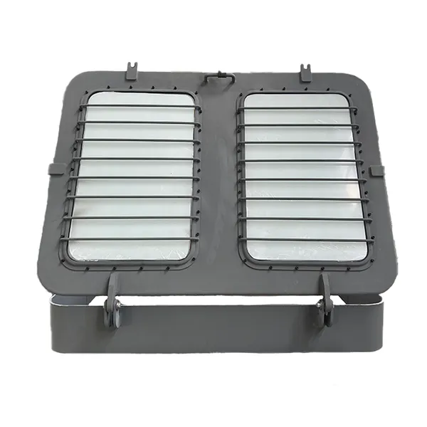 Boats Accessories Steel Window Round Skylight Square Boat Perspective Skylight Marine Window photo-4