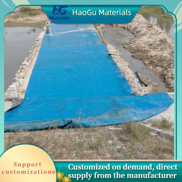 Inflatable Rubber Dam Rubber Water Gate Rubber Dam for Water Control photo-3