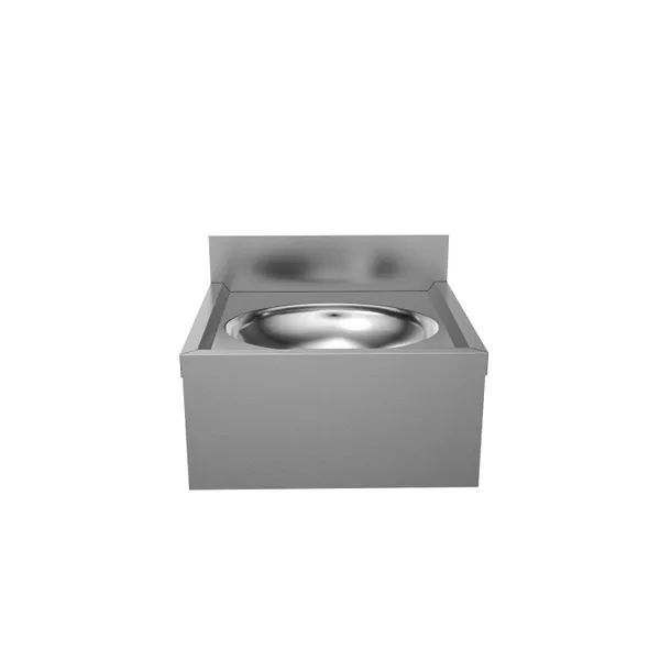 304 Stainless Steel Hand Wash Bowls 450*450*250/100 with Drainage System for Industrial Use