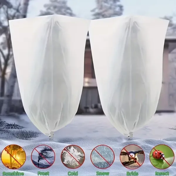 UV Resistant Frost Protection Cover for Outdoor Plant Protection photo-5