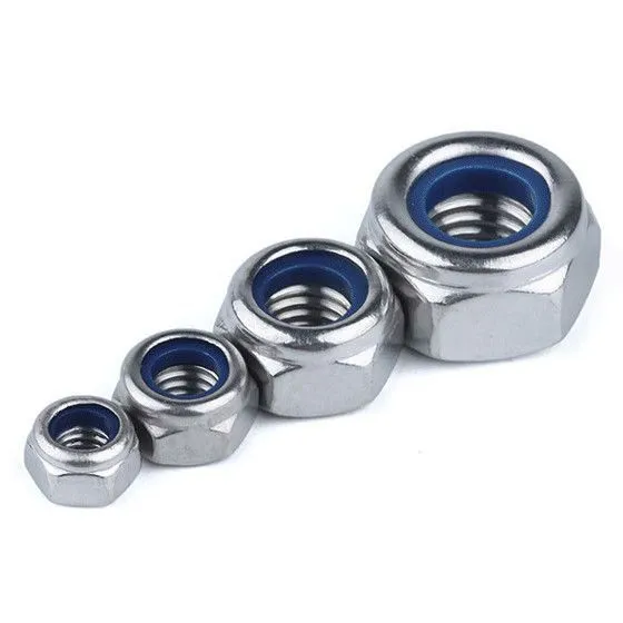 High Quality Carbon Steel DIN 985 Hex Nylon Insert Lock Nut photo-5