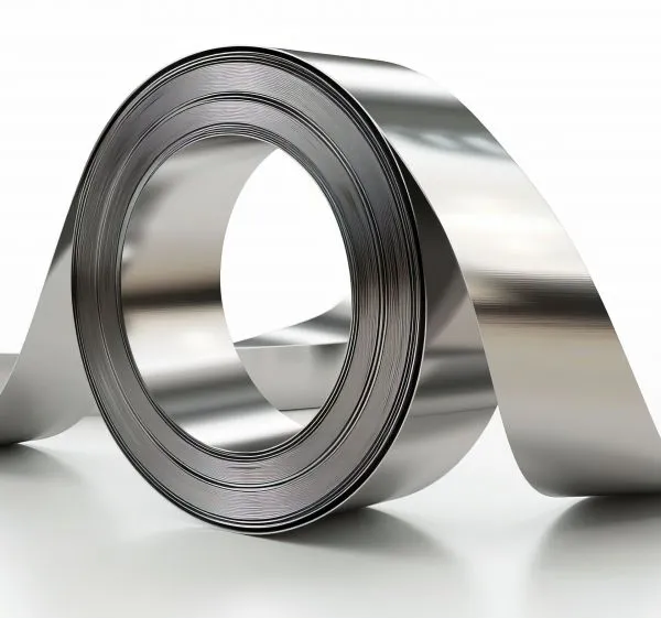 Bobin d'acier inoxydable 304 laminé à froid, finition 2B BA, épaisseur 0.3-3.0mm, normes JIS G4305 ASTM A240, pour équipement alimentaire et construction