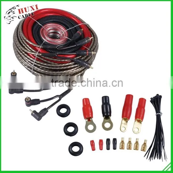 Low Price 8awg Installation Audio 12v Kit Wiring Power Amplifier Kit photo-5
