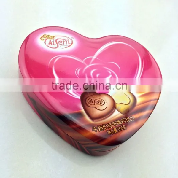 Decorative Tin Cans for Chocolate/wedding Gift Tin Can for Chocolate photo-2