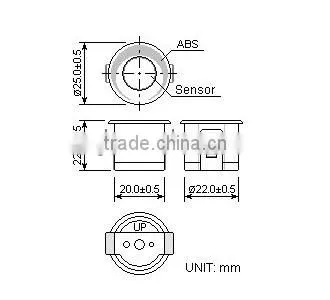 High Quality Parking Ultrasonic Sensor NU40D22TR-5 photo-2