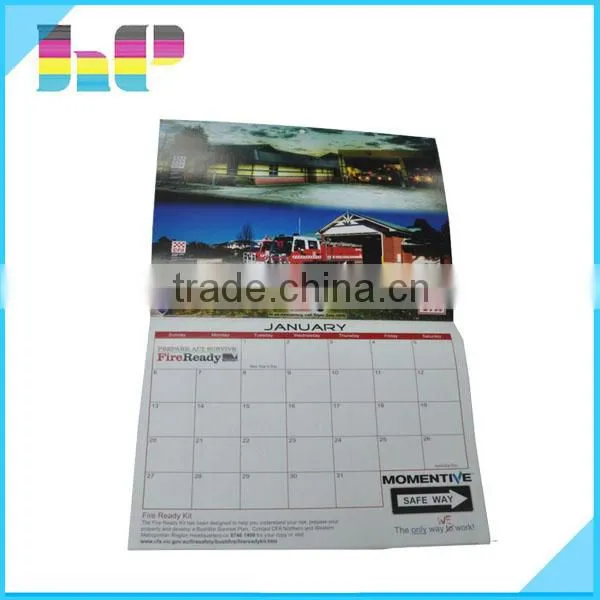 High Quality Good-looking Custom Design Offset Printed 2016 Full Color Wall Calendar photo-4