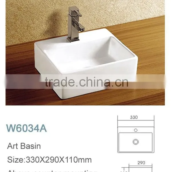 Cheap Above Counter Art Basin Ceramic Hand Wash Basin photo-2