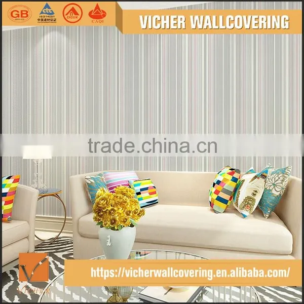 Professional Manufacturer Eco-Friendly PVC Material Top Quality Latest Design Modern Living Room Pvc Wallpaper For Bedroom Walls