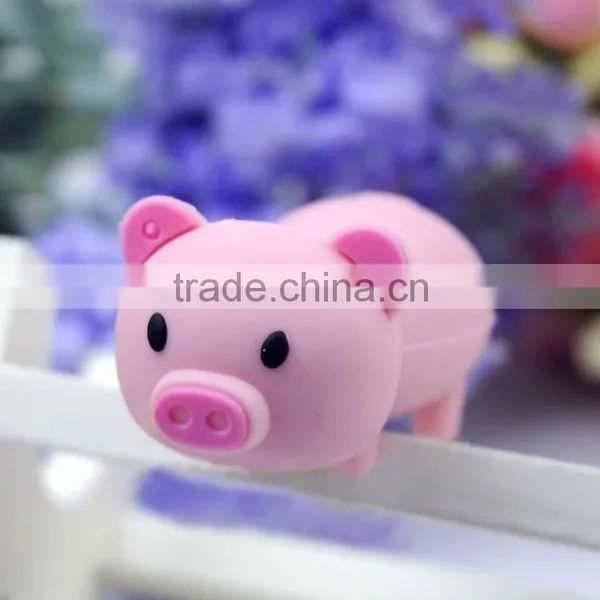 Animal Shape Usb Flash Drive With Little Cute Pig With High Quality photo-3