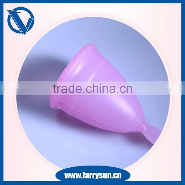Hot Sale 100% Platinum Medical Silicone Menstrual Cup Reusable Lady Cup Menstrual photo-5