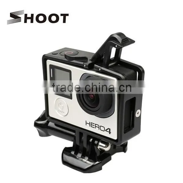 2016 New Standard GoPro Frame Mount Protective Housing Case for GoPro Hero 3 3+ 4 Sports Camera photo-2