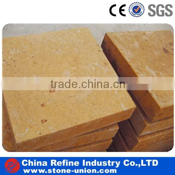 Honed Surface Beige Limestone Wholesaler Price photo-4