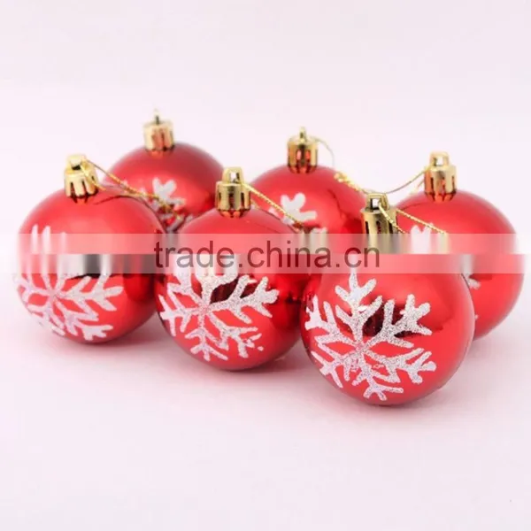 2015 Hand Panting Foam Christmas Ball for Kids