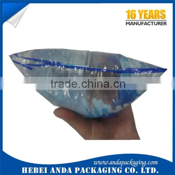 Gravure Printing Water Sachet Bags 500ml LDPE HDPE Plastic Film Roll/ Liquid Beverage Plastic Packing Bag photo-6