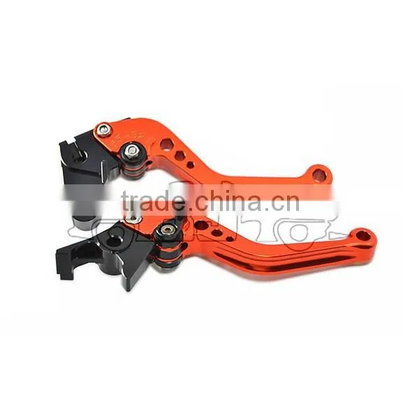BJ-LS-002 CNC Orange Universal Brake Clutch Lever for Motorcycle ZR750 ZEPHYR photo-6