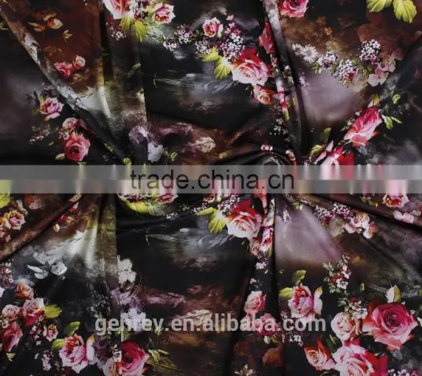 Digital Print Digital Fabric Printng Polyester Fabric Different Types of Fabric Printing photo-5