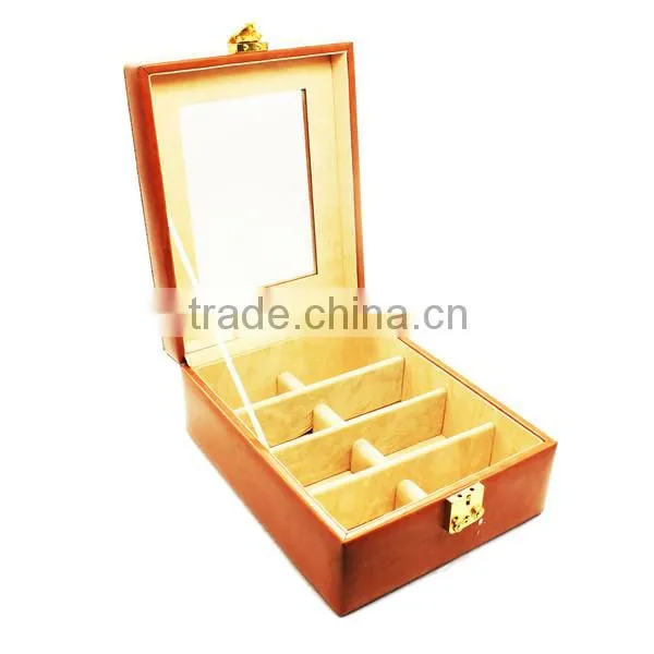 C&Y Make Luxury PU Leather 4 Slot Sunglass Boxes photo-2
