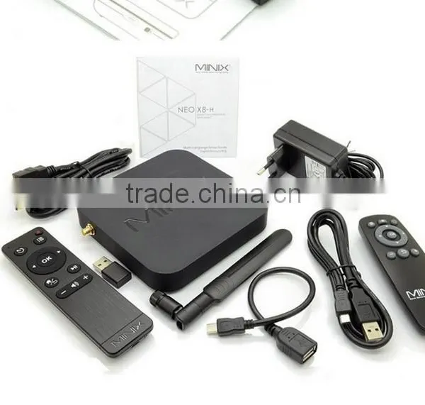 MINIX NEO X8-H X8 -H X8H Android TV Box Quad Core Amlogic S802-H 2GB 16GB 4K Android Kitkat 4.4 OS MINIX NEO X8-H