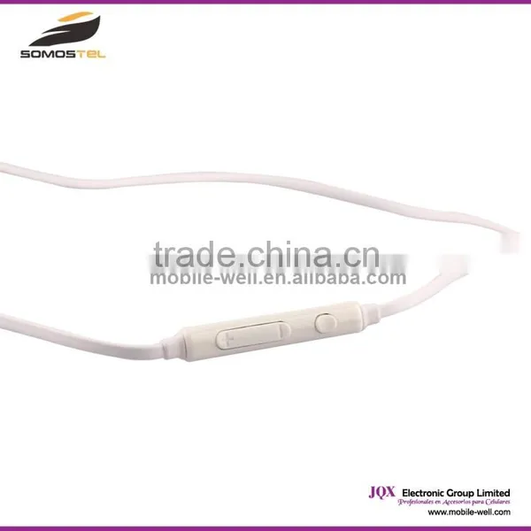 [Somostel] Factory Supply Brand Earphone for Samsung S6 Earphone With Mic photo-3