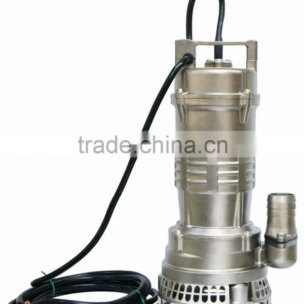 Submersible Pump Stainless Steel WQX(D) Series Complete Precision Casting Drainage Sewage Submersible Water Pump