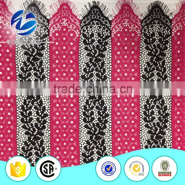 High Quality New Fashion African Blue Cord Lace Fabric for Derss photo-4