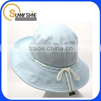 Sunny Shine Sombrero Plain Bucket Hat Wholesale Bucket Hat With String