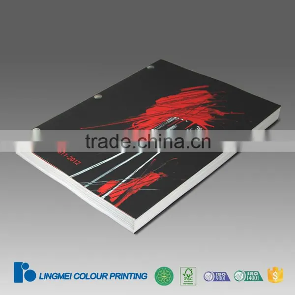 Sewing Binding With 3 Drills on Spine Catalog Print With Lamination Service photo-2