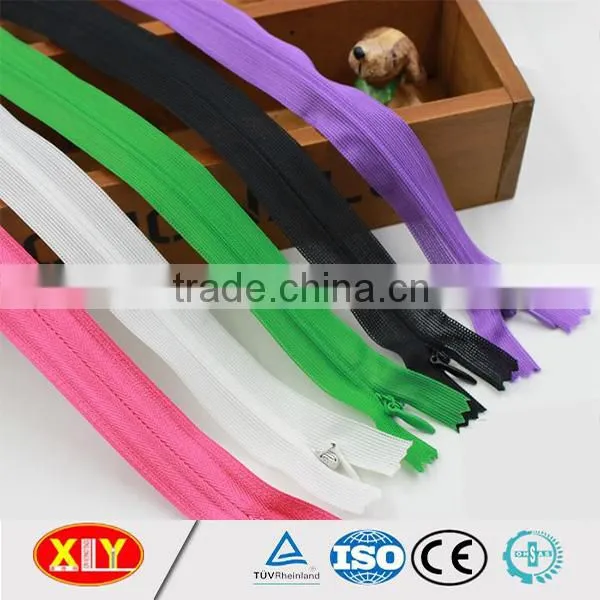 High End Waterdrop Puller Nylon Invisible Zipper, Conceal Dress Zipper photo-3