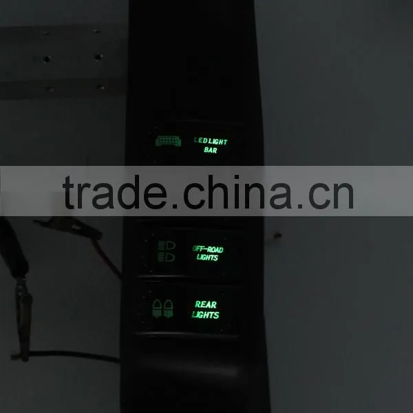 WEIKEN Auto Switch Car Offroad Switch Panel, Led Push Switch Truck jk Wrangler A Pillar Switches photo-4