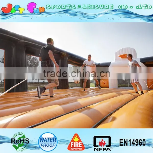 New Designed Interesting Inflatable Interactive Soccer Basketball Arena Games for Adults photo-3