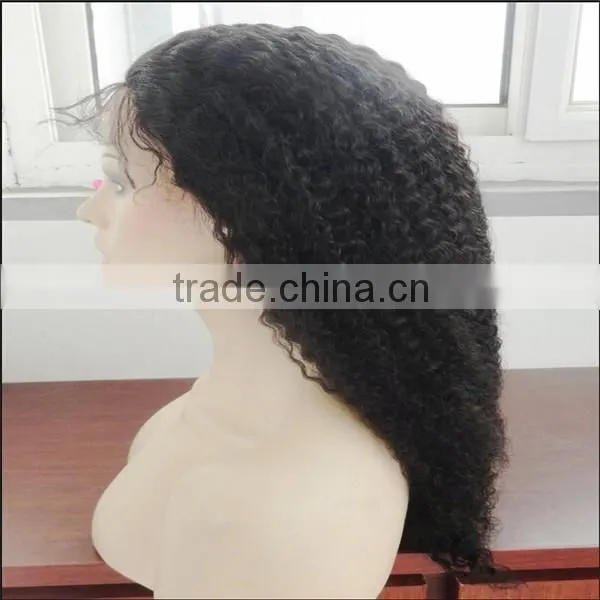 Wholesale Price Indian Kinky Curly Full Lace Wig photo-2
