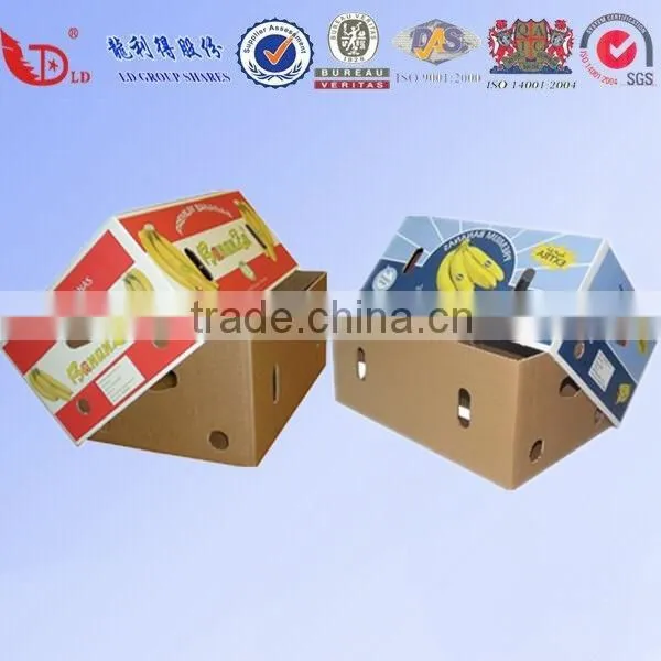 Corrugated Flat Folding Lid Fruit Delivery Carton Box photo-3